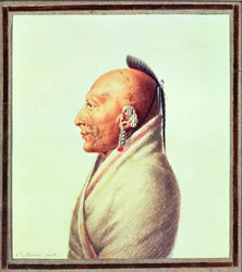 Jefe Indio de los Pequeños Osages, c.1807